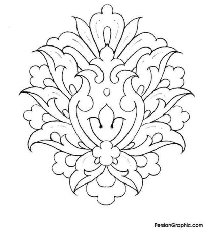 Арабские узоры раскраски