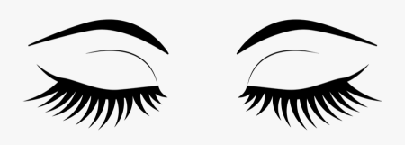 Глаза трафарет