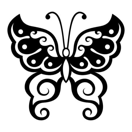 Орнамент бабочки