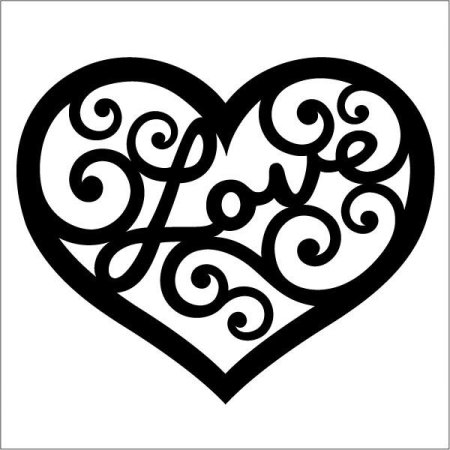 Сердечко для выжигания