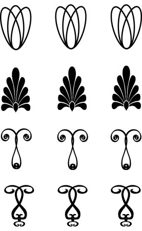 Трафарет для украшения торта шоколадом