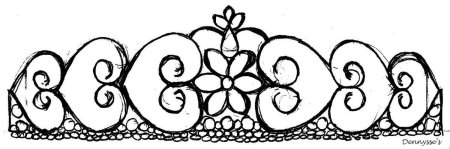 Орнаменты для рисования на торте