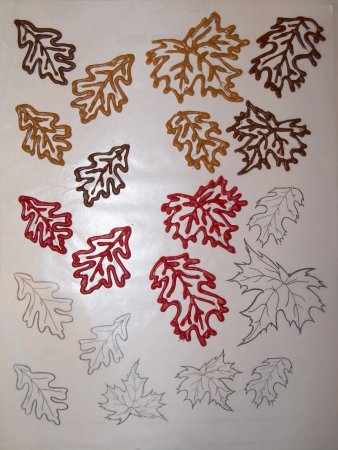 Рисование шоколадом