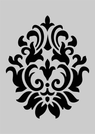 Орнамент трафарет