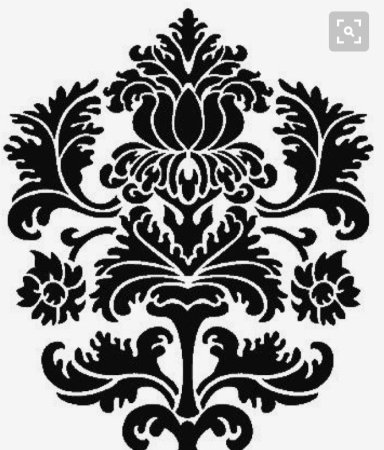 Трафареты Барокко для стен