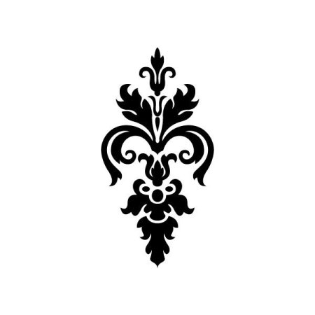 Узоры Барокко трафарет