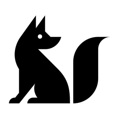 Трафарет лисы