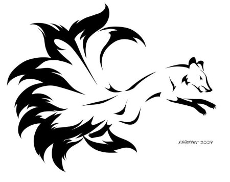 Лис трайбл девятихвостый