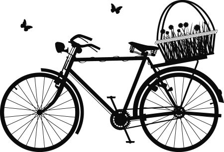 Стилизованный велосипед