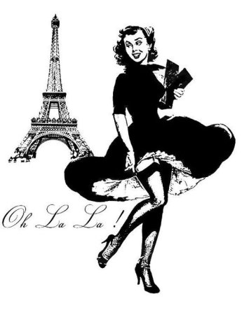 Силуэты в парижском стиле