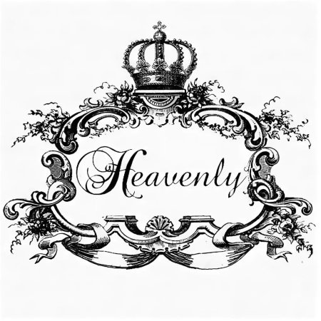 Винтажные этикетки для декупажа черно-белые