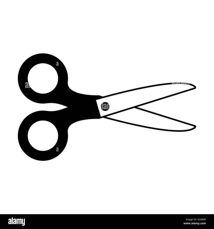 Ножницы мультяшный