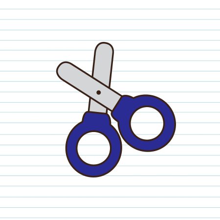 Ножницы силуэт