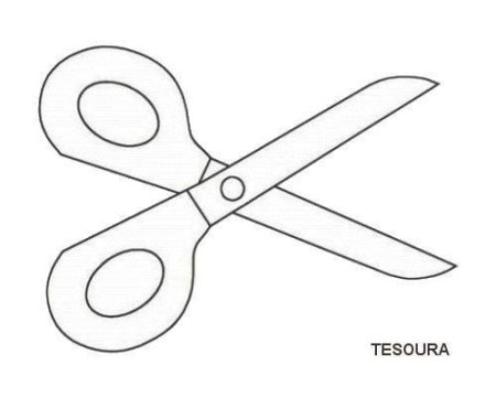 Зарисовка ножниц