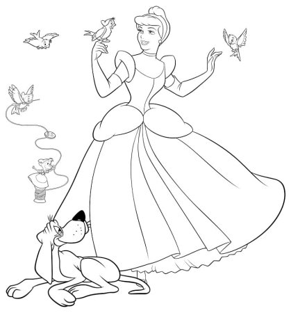 Ш Перро Золушка рисунок