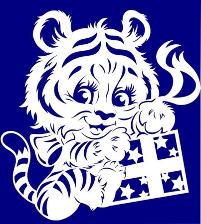 Трафарет "окна"