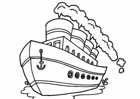 Парусный корабль раскраска