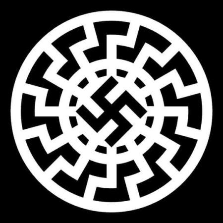 Знак чёрное солнце свастика