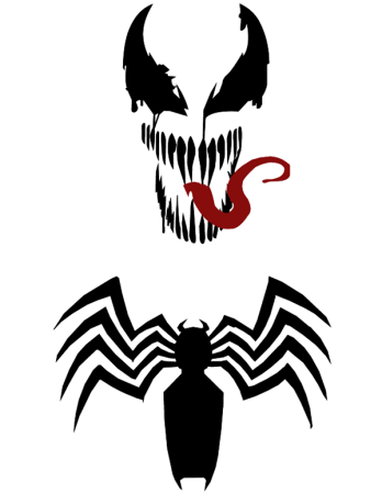 Знак Венома тату