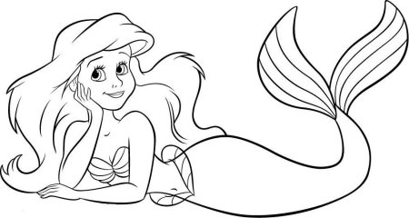 Шаблон русалки