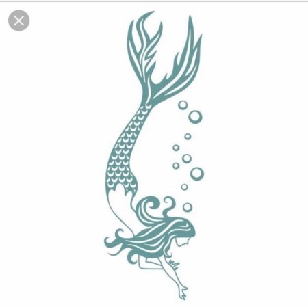 Русалка вектор