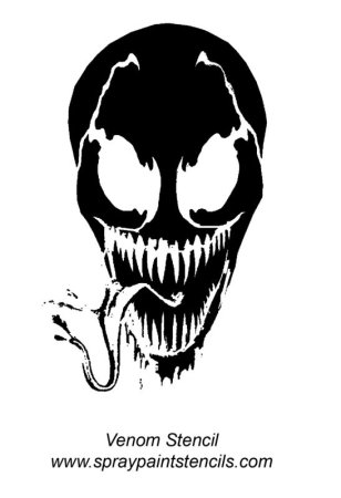 Трафарет Venom
