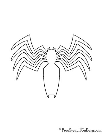 Трафарет Venom