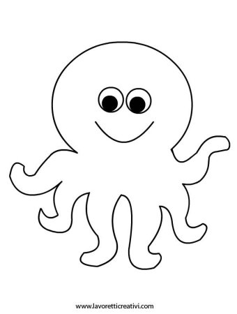 Шаблоны морских обитателей