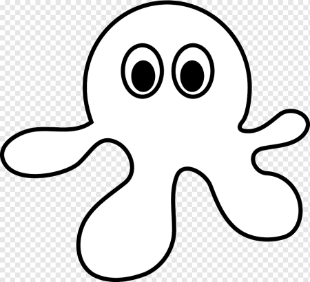 Раскраска осьминог