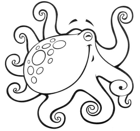 Морские животные раскраски для детей