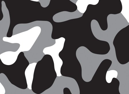 Черно белый камуфляж