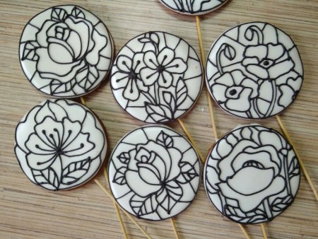 Витраж на пряниках