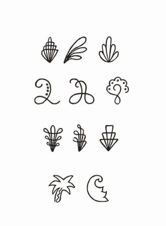 Трафарет для украшения торта шоколадом