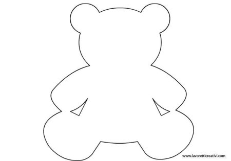 Аппликация Медвежонок