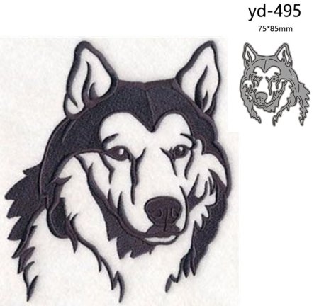 Хаски пирография