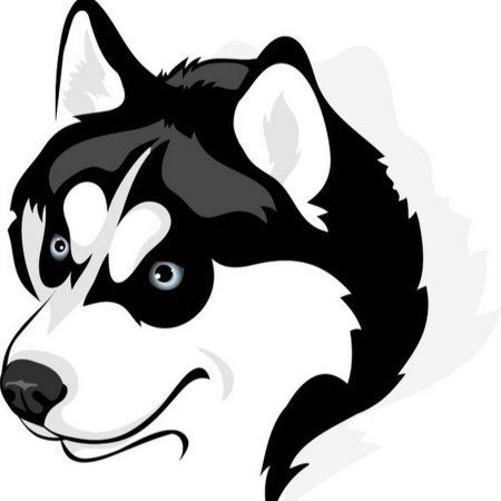 Хаски вектор