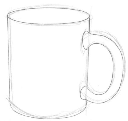 Набросок кружки