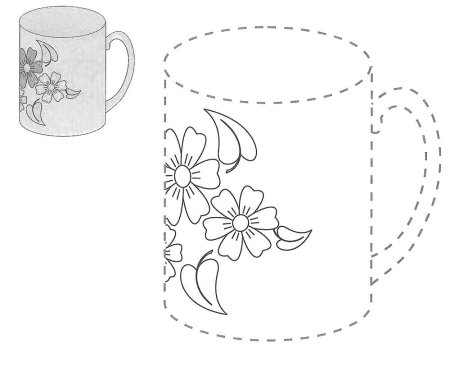 Кружка раскраска для детей