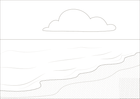 Раскраска природа