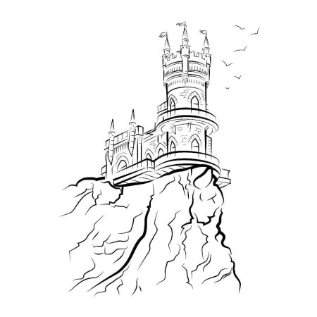 Раскраска Крым