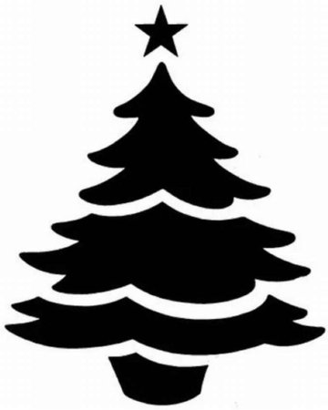 Елка раскраска