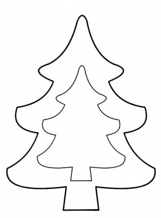 Елка для рисования