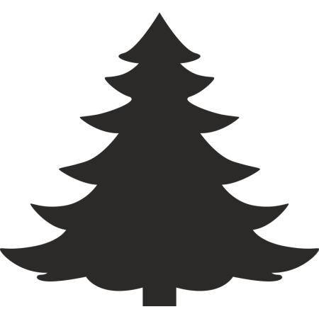 Раскраска елочка Новогодняя