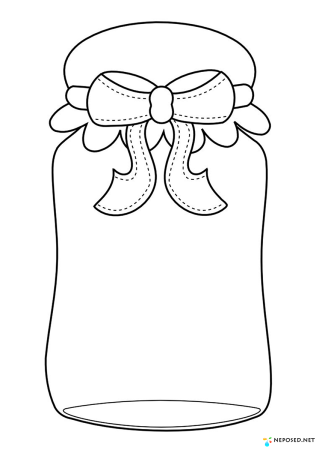 Банка раскраска