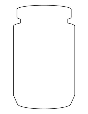 Банка для аппликации