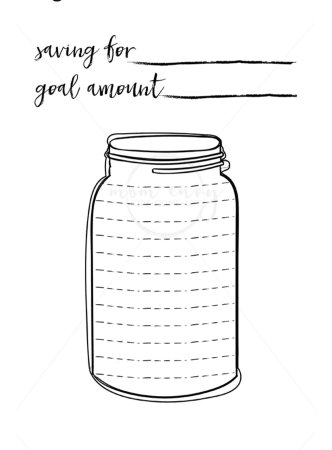 Картинки банки для печати трафарет