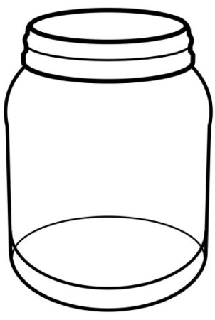 Банка раскраска для малышей