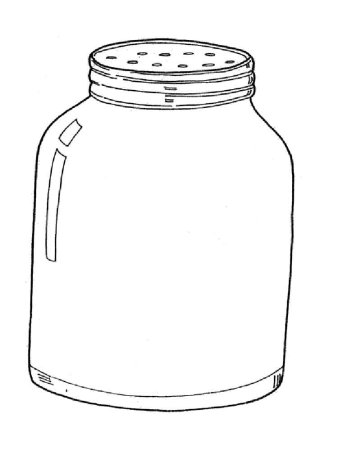 Банка раскраска для детей