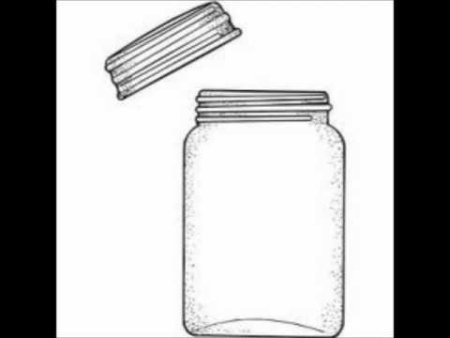 Банка варенья раскраска