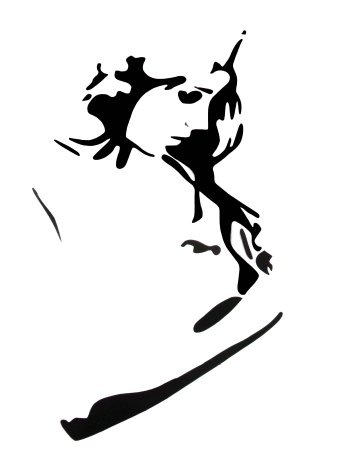 Трафарет современной картины